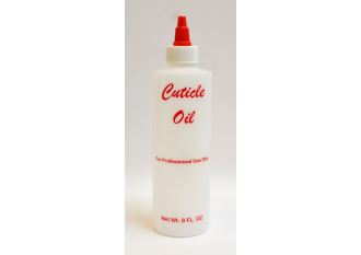 Empty Cuticle Oil Bottle 8 Oz
