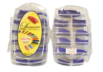 Lamour Campanilla Field Nail Tips-68