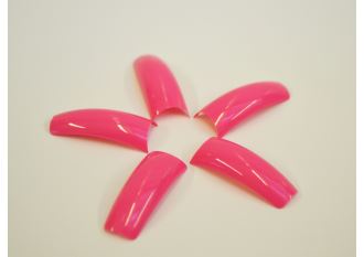 Lamour Hot Pink Nail tips size 0